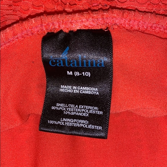 Orange Bathing Suit - Picture 3 of 3